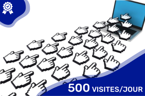 500 Visites / Jour
